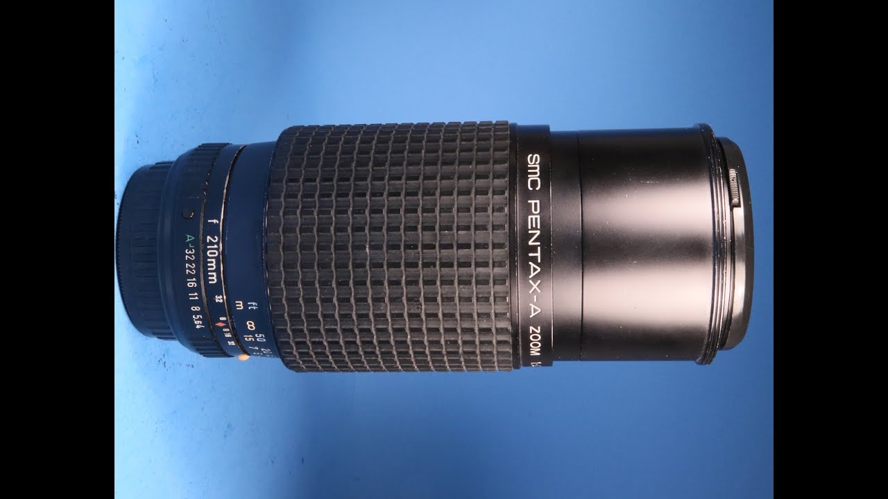 Pentax-A 70-200mm Zoom Lens for Pentax K mount SLR Camera - YouTube