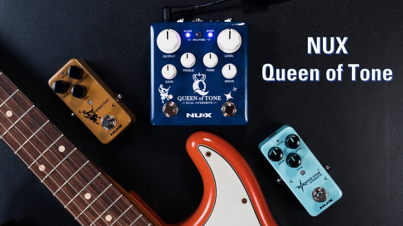 NUX Queen of Tone - Centaur系、Blues Breaker系、2タイプを1つの筐体