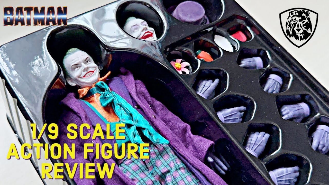 Joker BATMAN 1989 Beast Kingdom Review - YouTube