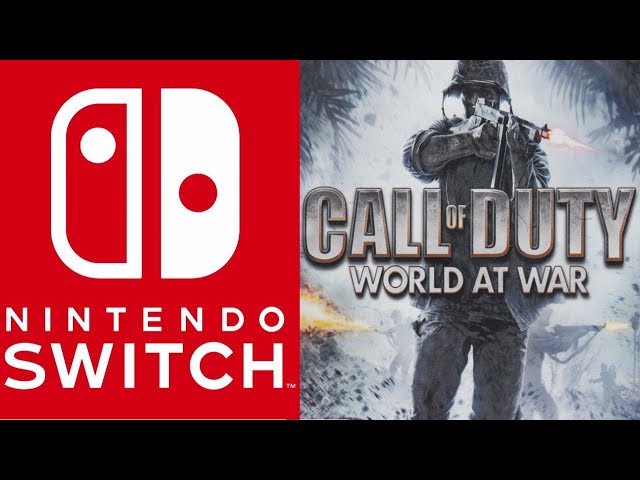 Call Of Duty World At War Remastered Nintendo Switch? - YouTube