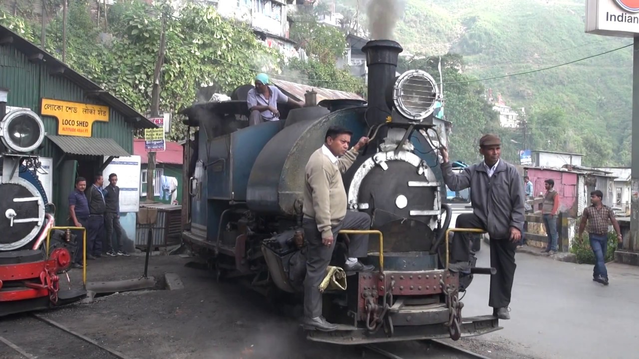 Steam of Darjeeling Himalayan Railway DHR India(Nov.2016) 8 インド