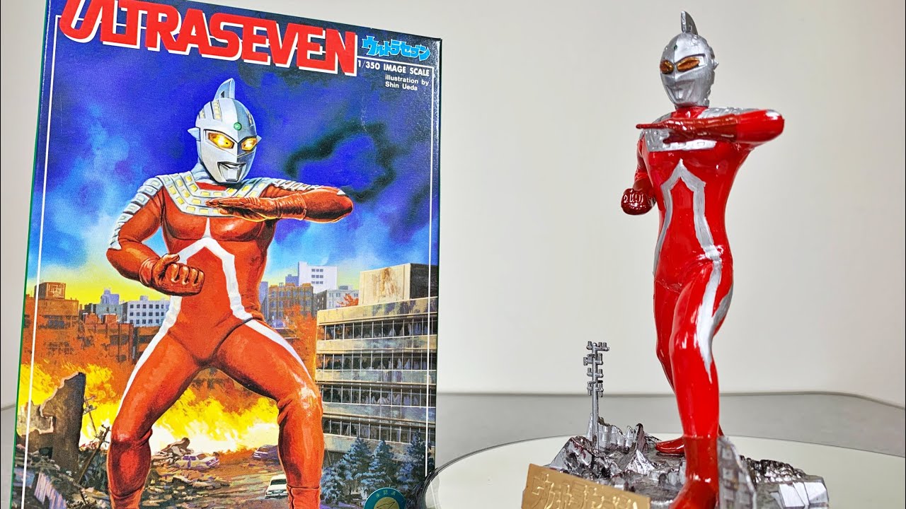 The Tokusatsu Collection Ultra Seven Assembly & Painting - YouTube