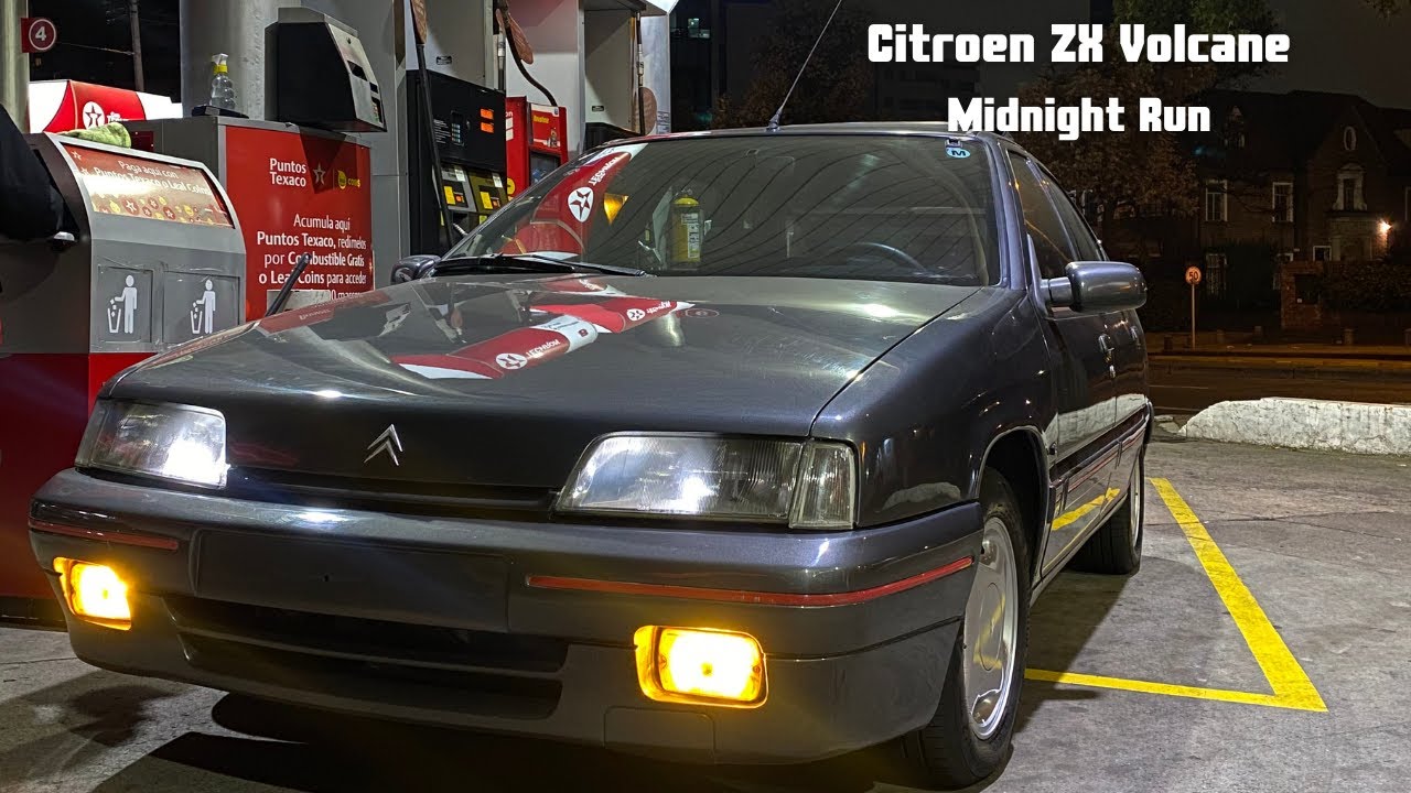 Citroen ZX Volcane 1.9i Midnight Canyon and City Center Run - YouTube