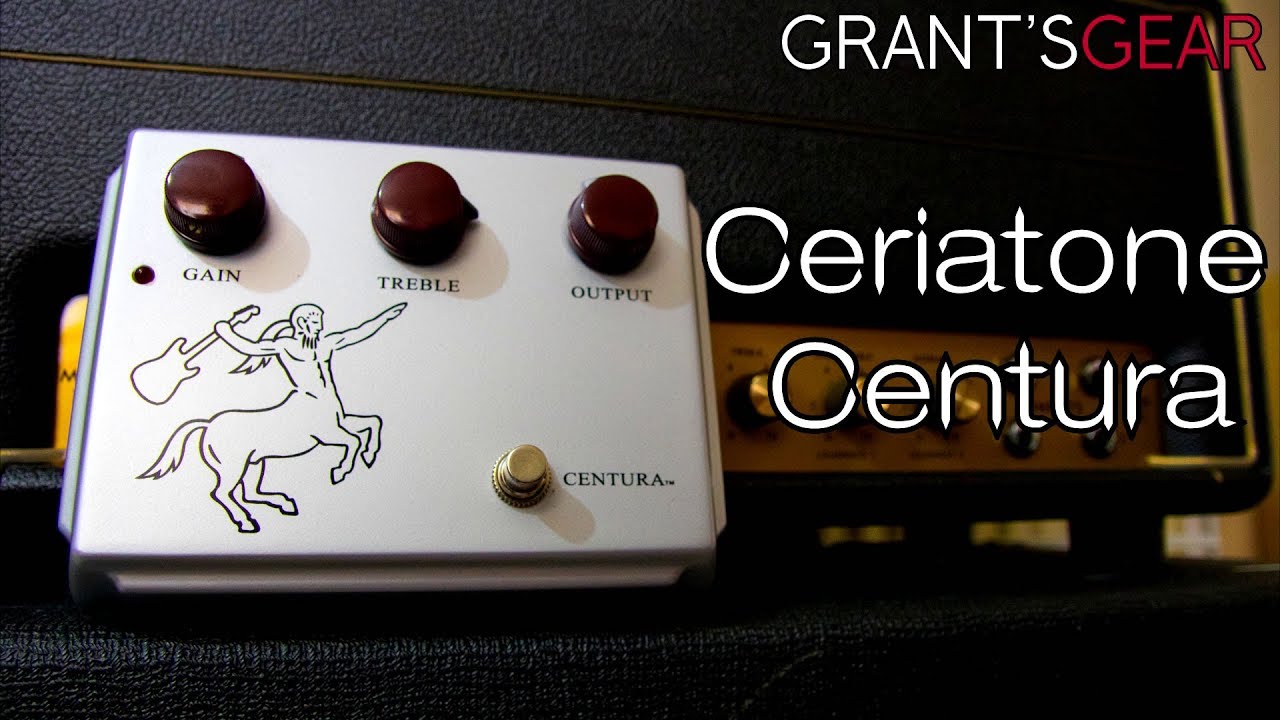 Ceriatone Centura Professional Overdrive Review - YouTube