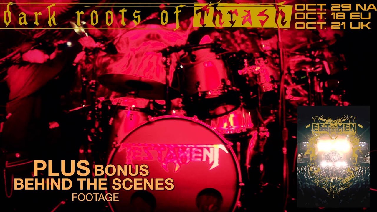 TESTAMENT - Dark Roots of Thrash (OFFICIAL TRAILER) - YouTube