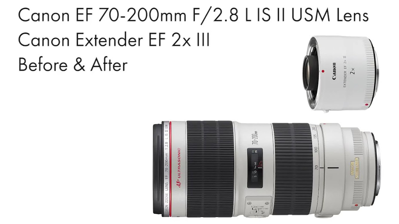Canon EF Extender 2x iii Test on 70D with 70-200mm F/2.8 L IS II