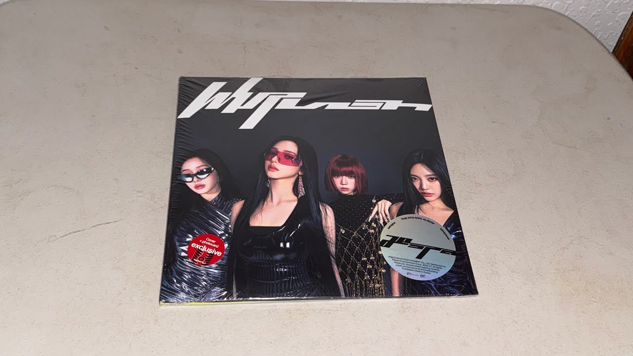 Aespa 5th Mini Album Whiplash (Unboxing Speed Ver, Group Ver