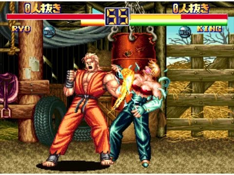 龍虎の拳2 超必殺技・隠し必殺技集 - YouTube