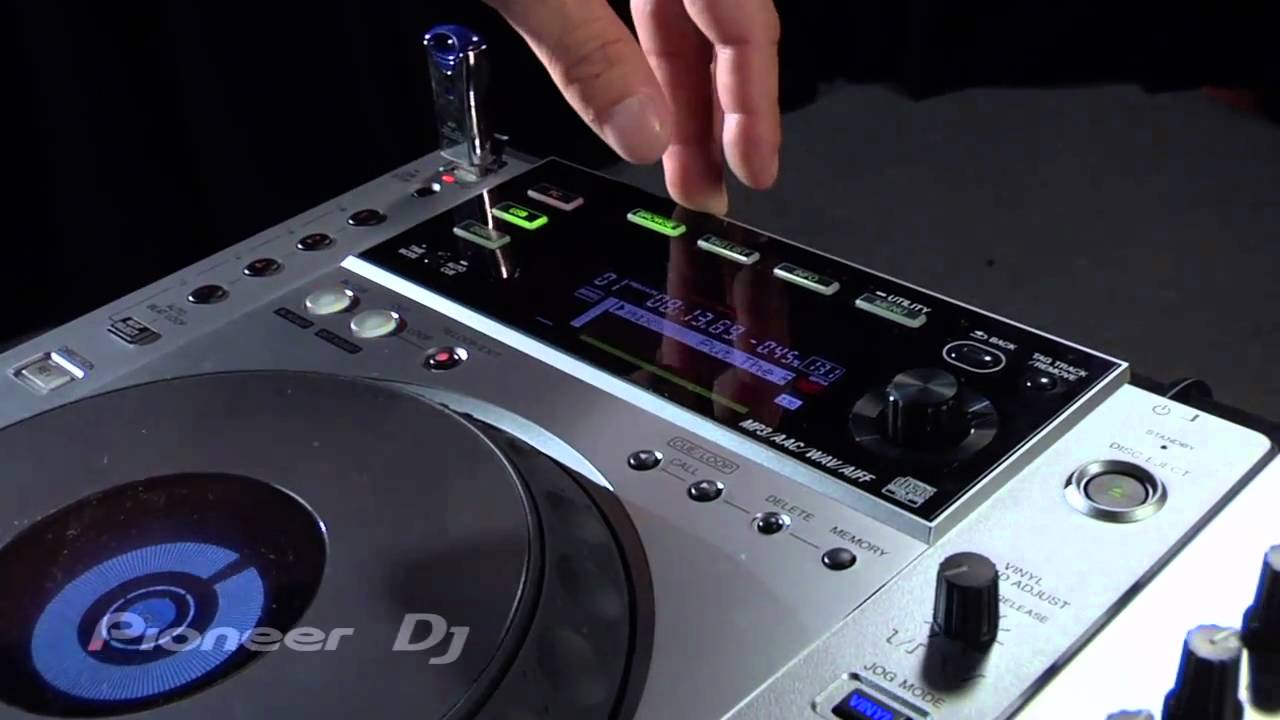 Pioneer DJ CDJ-850-K (archived): Video & Images - Pioneer DJ Global