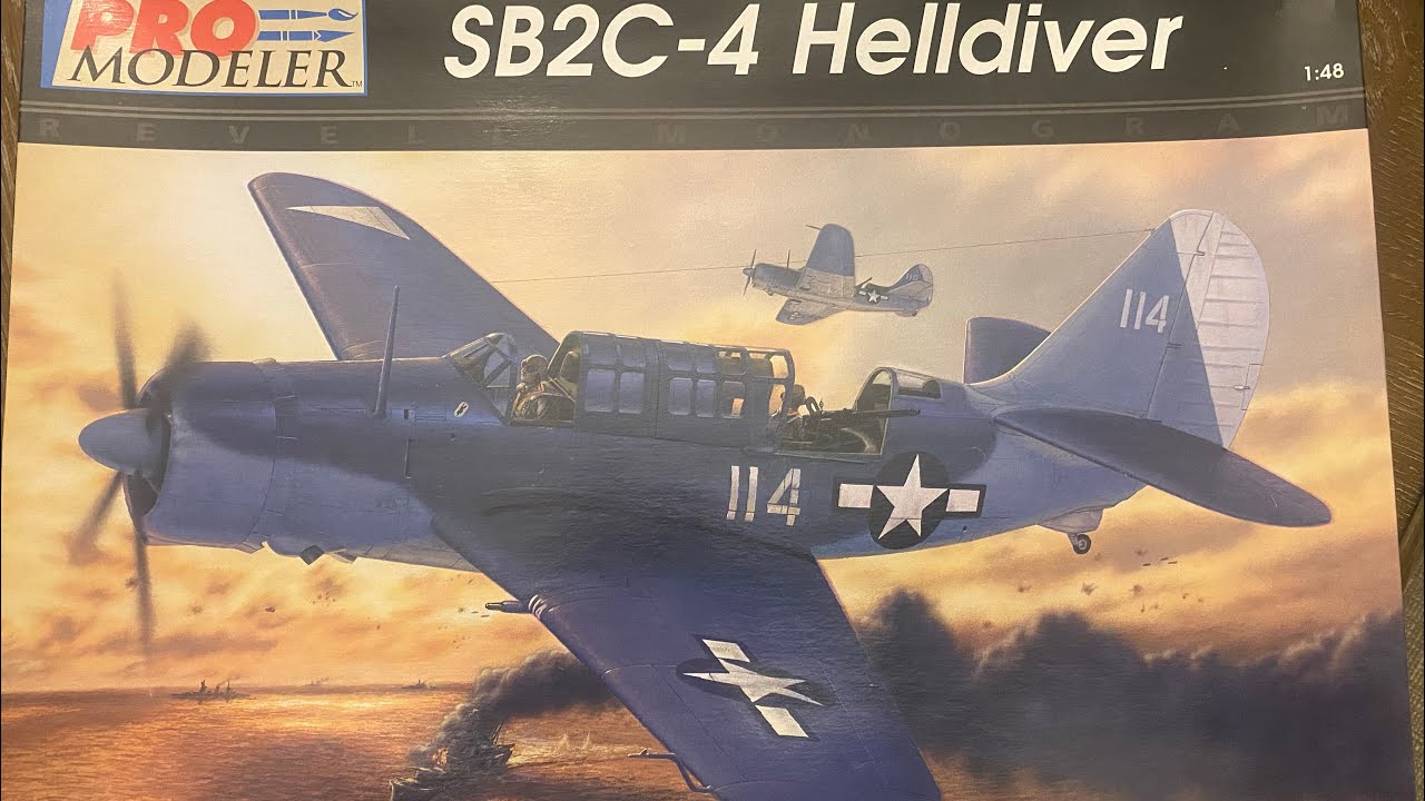 SB2C-4 Helldiver 1/48 Scale Kit by Revell Pro-Modeler Edition