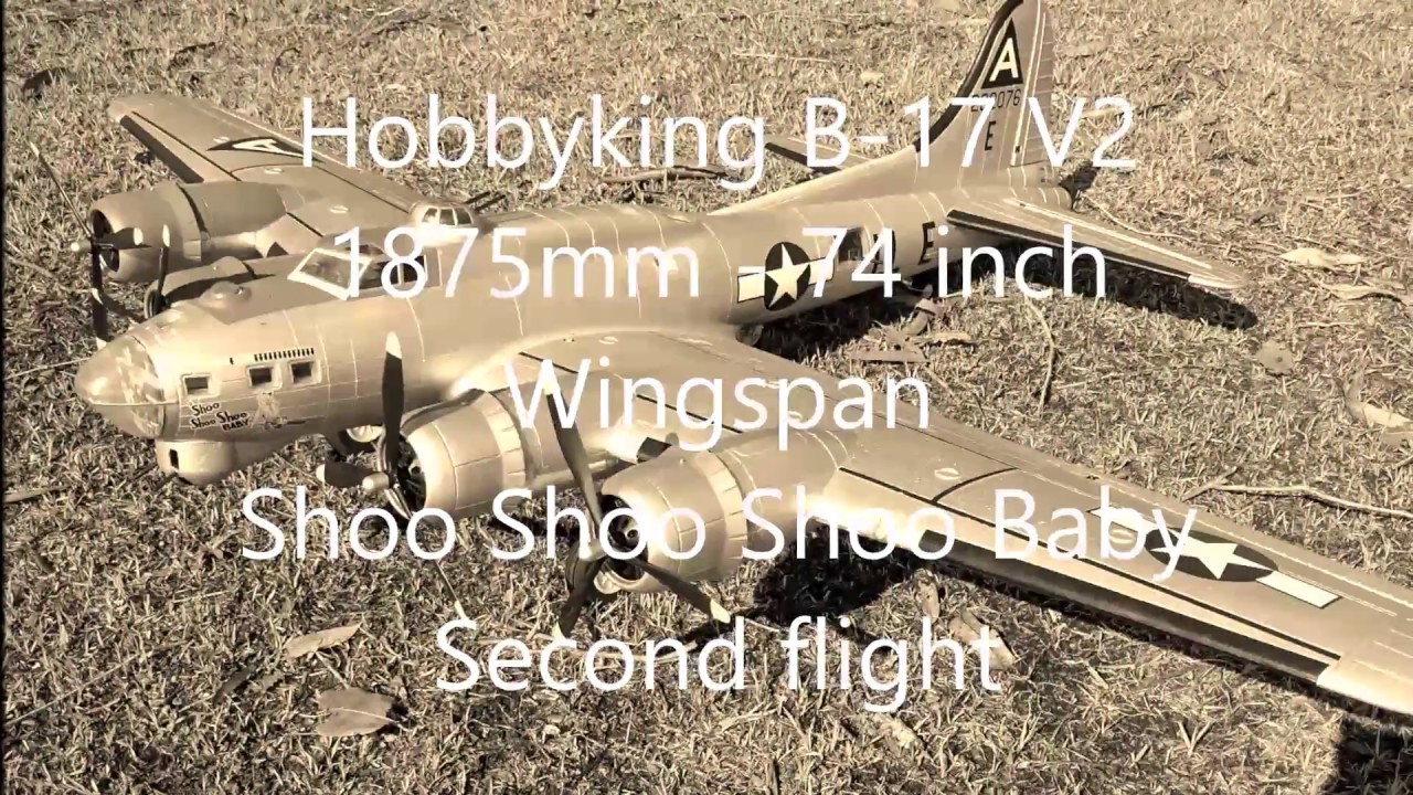 H-King (PNP) B-17 F/G Silver Flying Fortress V2 (1875mm)