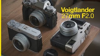 Voigtlander ULTRON 27mm F2 Available for Pre-Order (+ Reviews) and