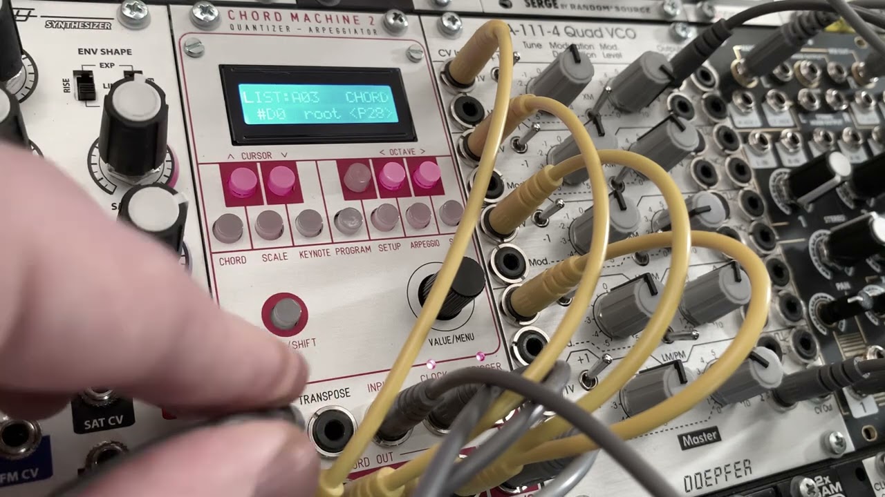 Flame Instruments Chord Machine 2 Eurorack Module - Elevator Sound