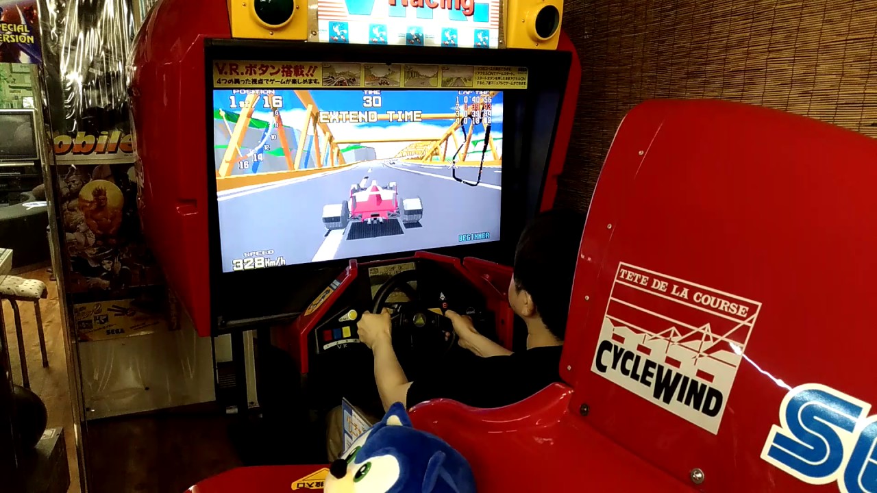 SEGA Virtua Racing（バーチャレーシング） DX筐体 （BEGINNER Course