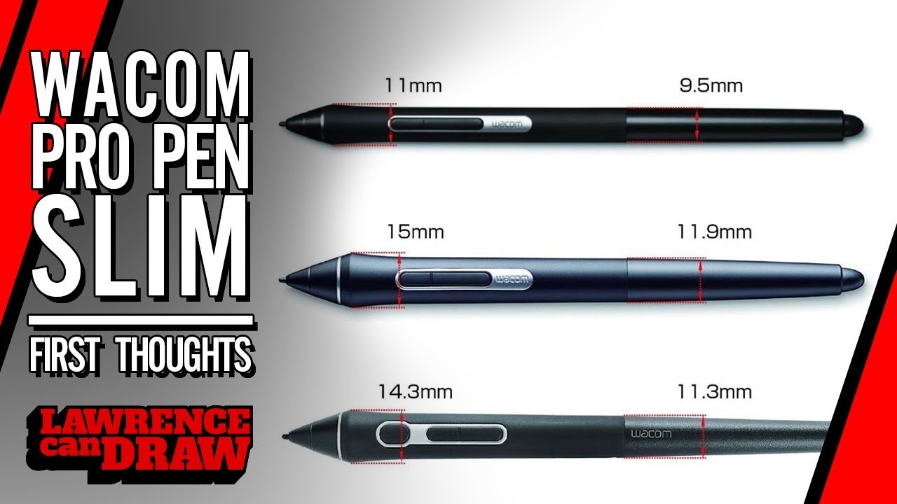 Wacom Pro Pen Slim - first thoughts - YouTube