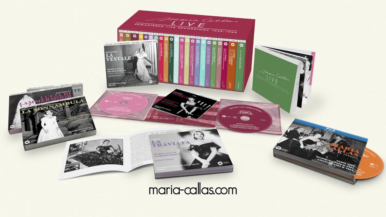 Maria Callas Live: Re-mastering her live opera recordings from