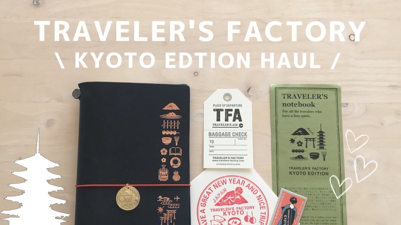 Traveler's Factory Kyoto Limited Edition Haul | #4