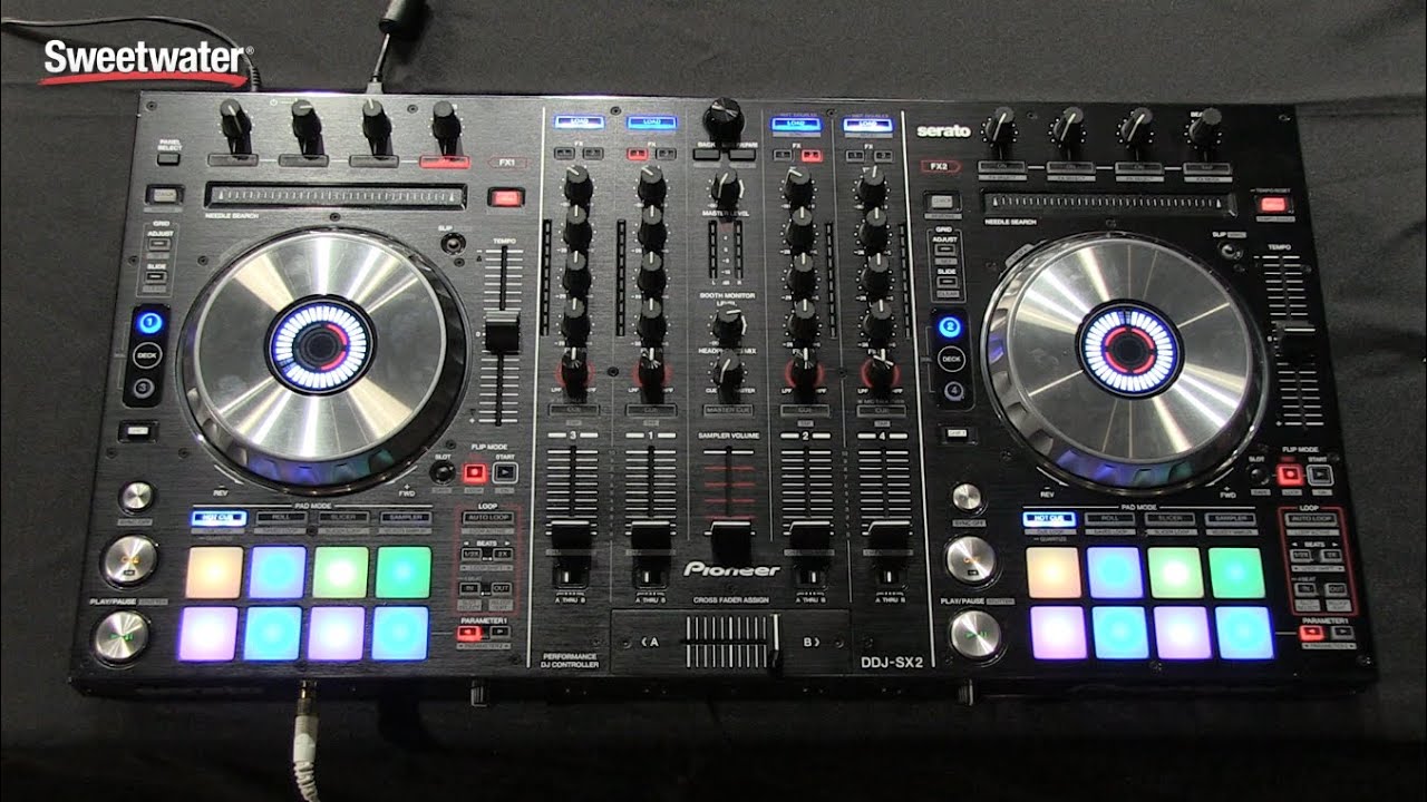 Pioneer DJ DDJ-SX2 Serato DJ Controller Overview - Sweetwater