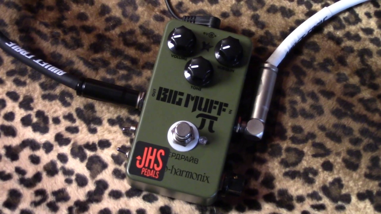 JHS Moscow Mod Electro-Harmonix Green Russian Big Muff Pi reissue