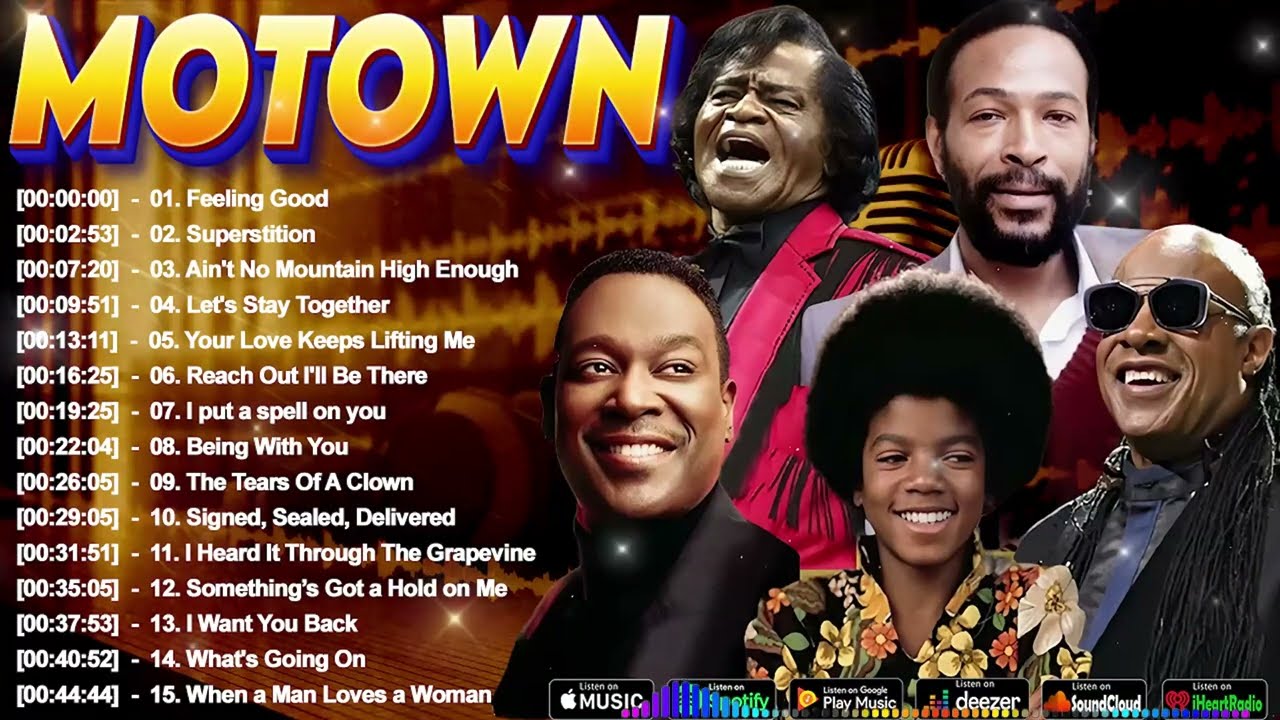 Best Motown Hits of All Time 🎶 Marvin Gaye, Smokey Robinson