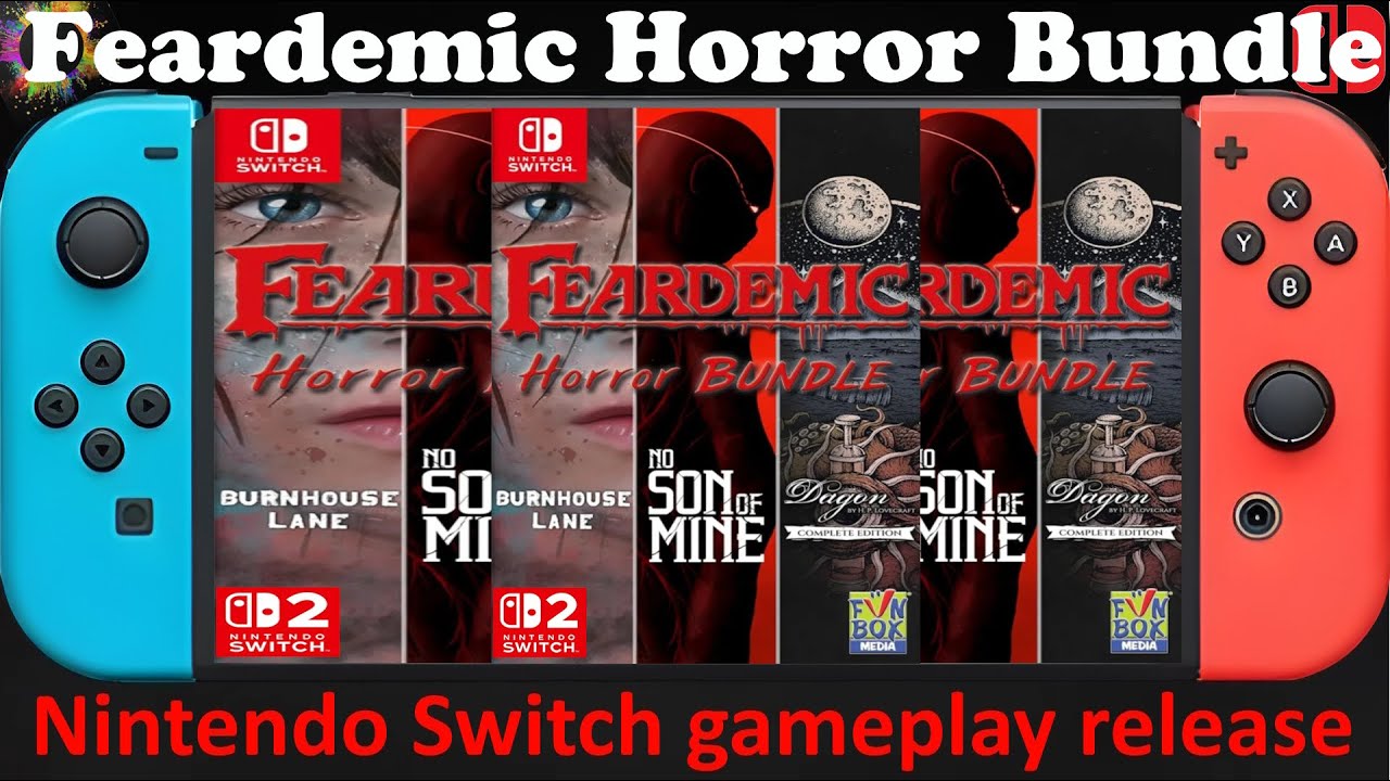 Feardemic Horror Bundle [Three titles together]- Nintendo Switch