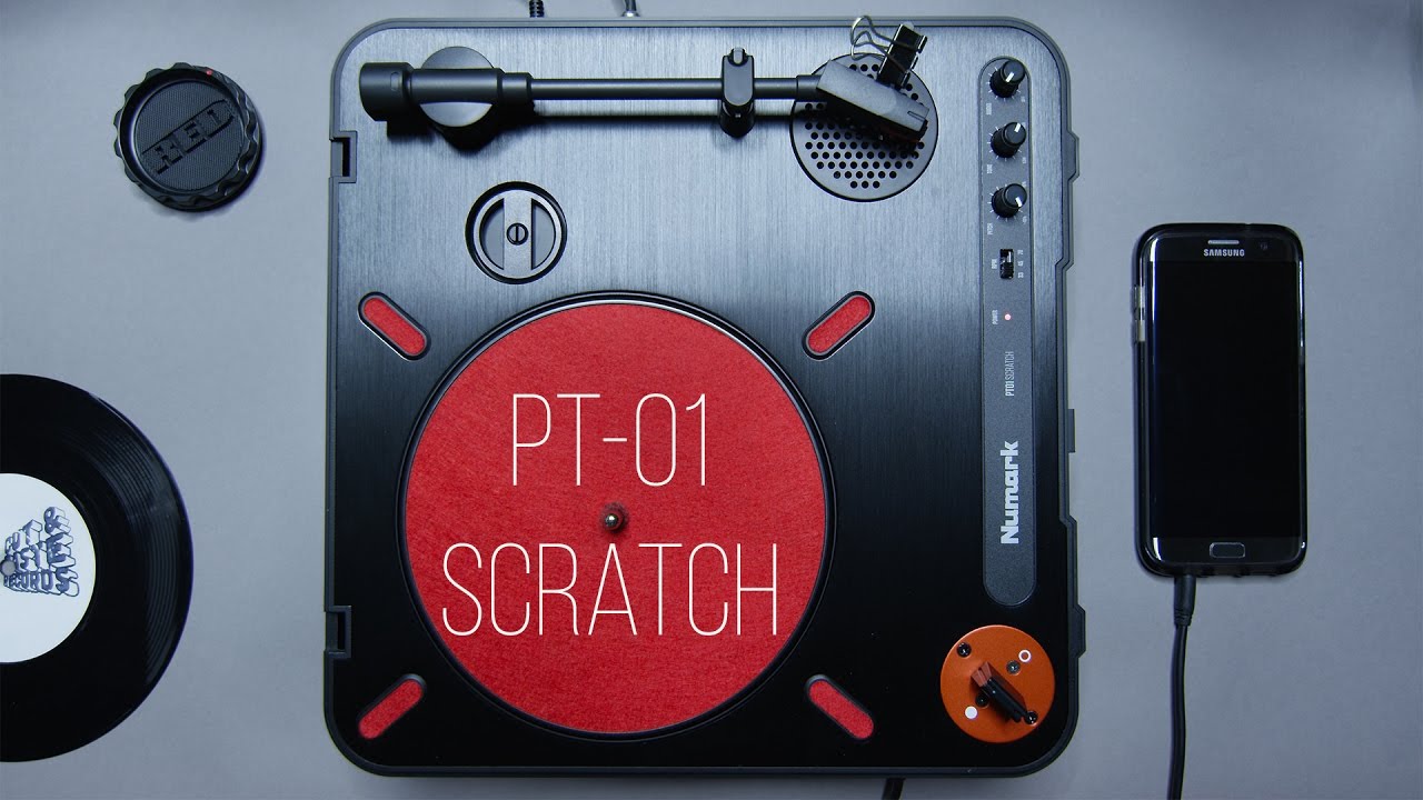 Numark PT01 SCRATCH: First Cut!! - YouTube