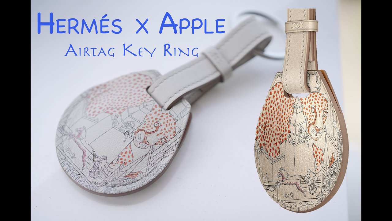 Why THIS Hermés Leather Key Ring is a HIDDEN GEM 💎 | AirTag