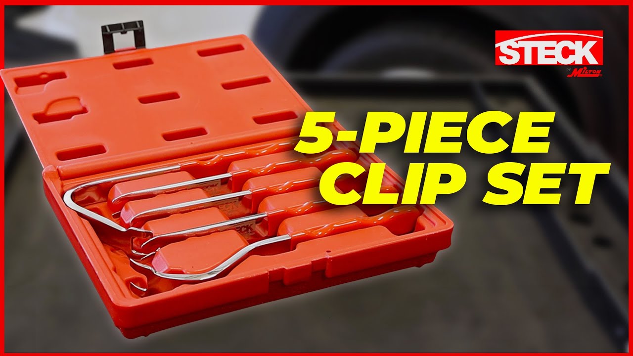 Professional 5-Piece Clip Lift Set W 5mm, 7mm & 13mm Spreads