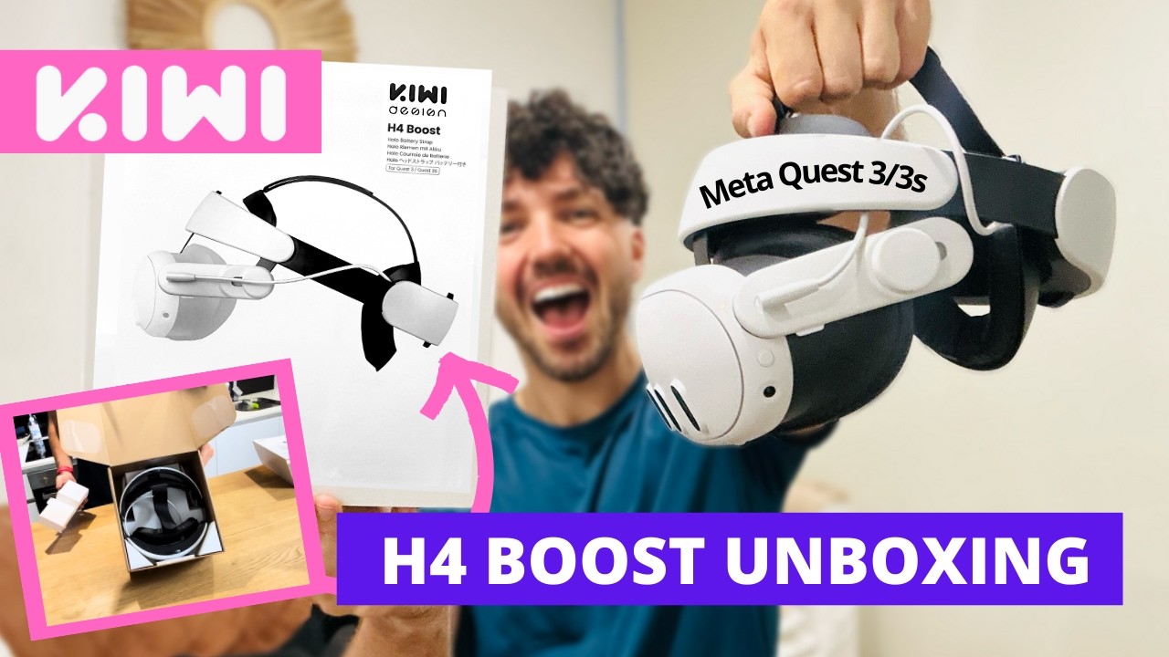 Kiwi H4 Boost Unboxing For Meta Quest 3/3s - YouTube
