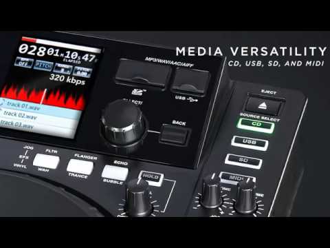 Gemini CDJ700 CD/USB/SD Midi Player Controller Video @ www