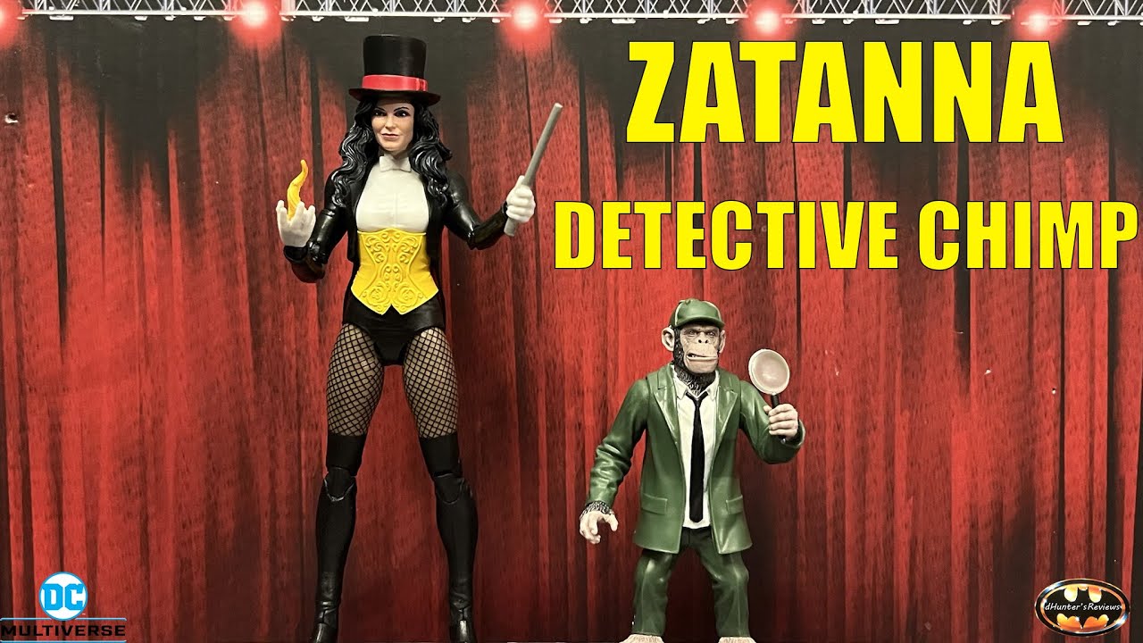 McFarlane DC Multiverse Zatanna & Detective Chimp Action Figure
