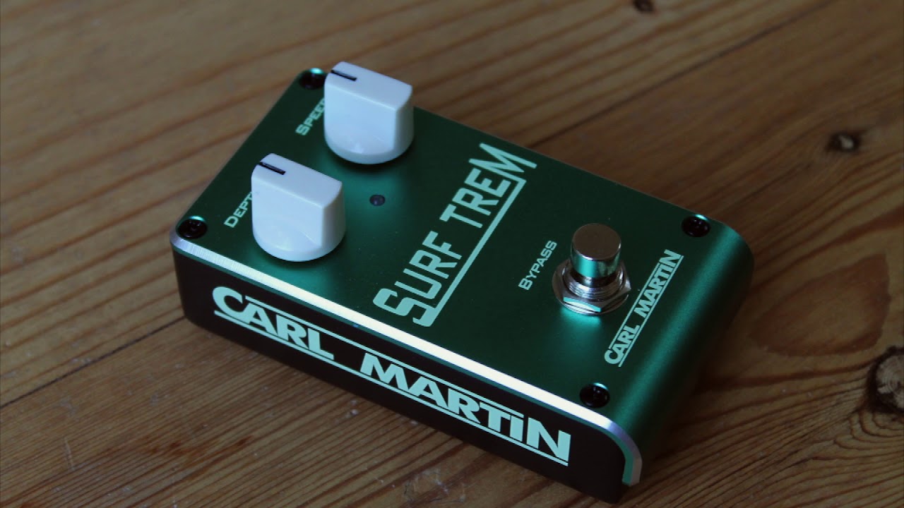 This is the Trem! Carl Martin 2018 Surf Trem - Demo by Simon