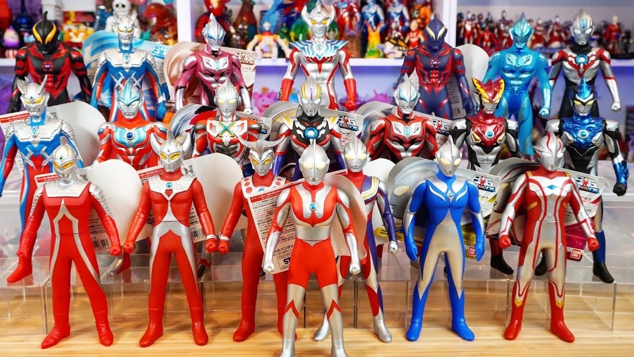 🎉一応コンプ🎉 【ソフビ雑談】全ウルトラビッグソフビを眺めながら