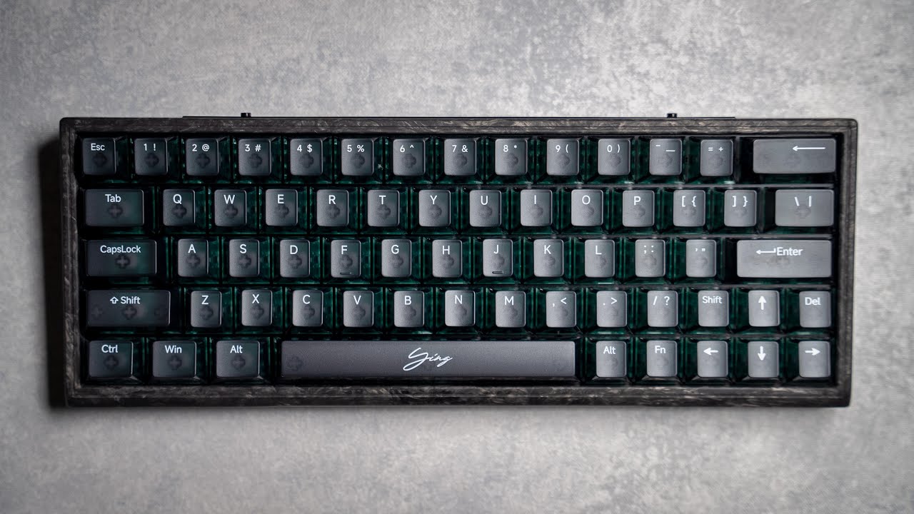 This Keyboard Is Pure Art - WLmouse Ying63 - YouTube