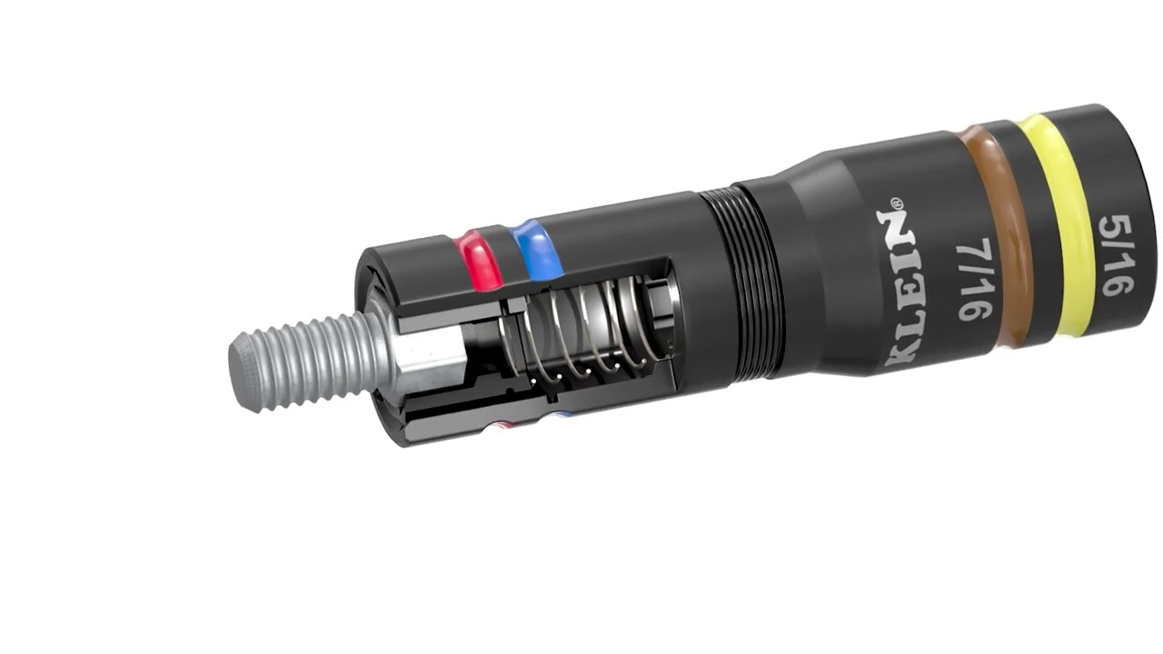 Quad-4 Heavy-Duty Impact Flip Socket, SAE - 651QS | Klein Tools