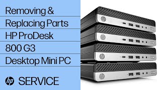 Removing & replacing parts for HP ProDesk 800 G3 Mini | HP
