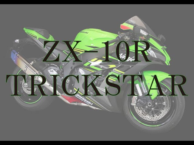ZX-10R TRICKSTAR Products】 - YouTube