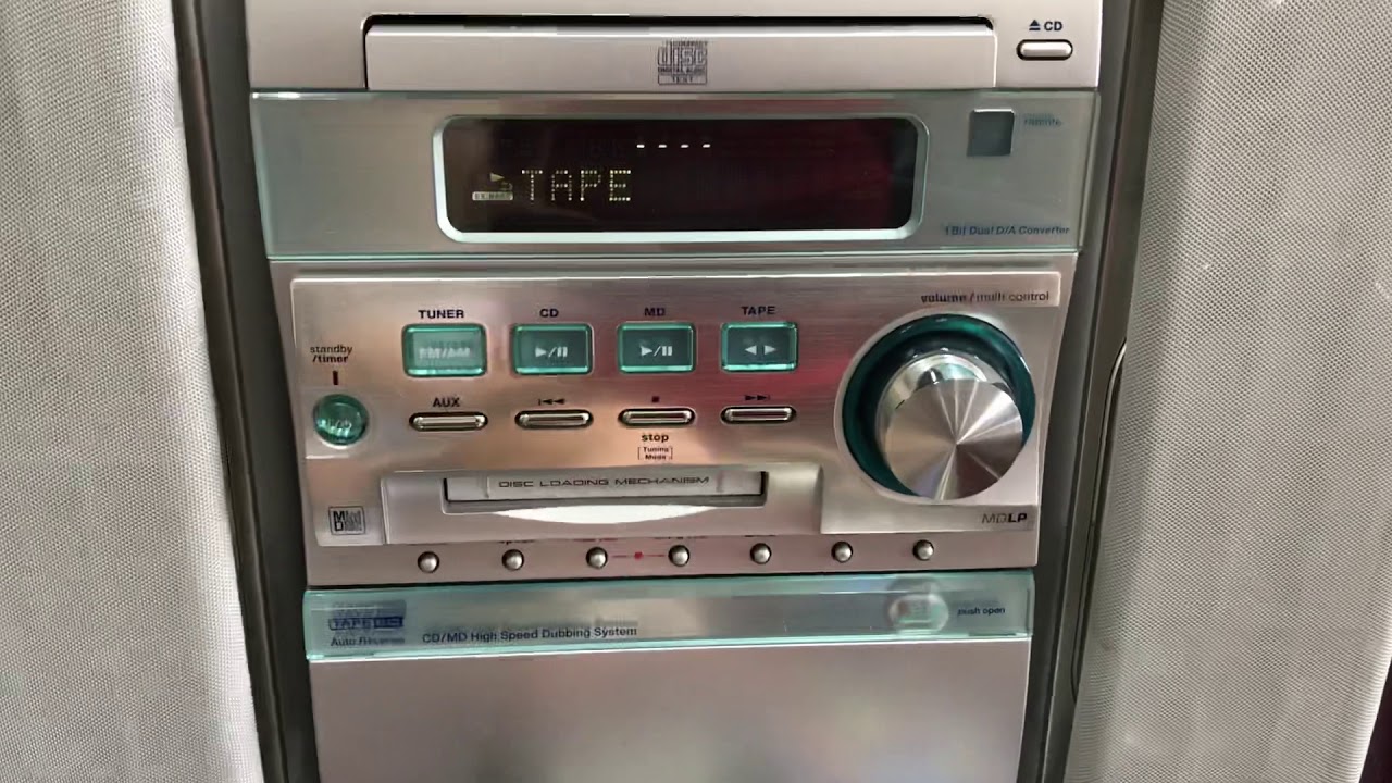 Component Kenwood RXD-SJ3MD (1) - YouTube