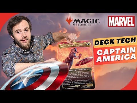Captain America First Avenger : Deck Tech (Commander) #mtgxmarvel