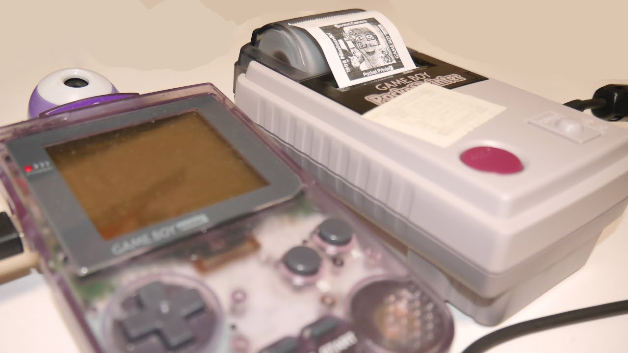 懐かしのポケットプリンタで遊んでみた！ - YouTube