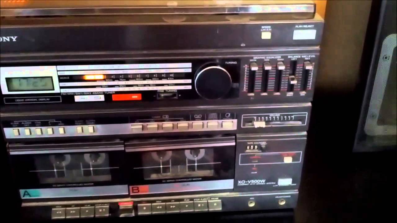 Sony XO-V500W Smoke on the water - YouTube