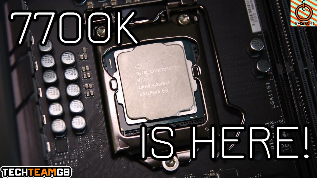 Intel i7 7700K Kaby Lake CPU Review - YouTube