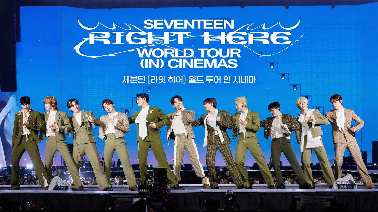 SEVENTEEN [RIGHT HERE] WORLD TOUR IN CINEMAS Official Trailer