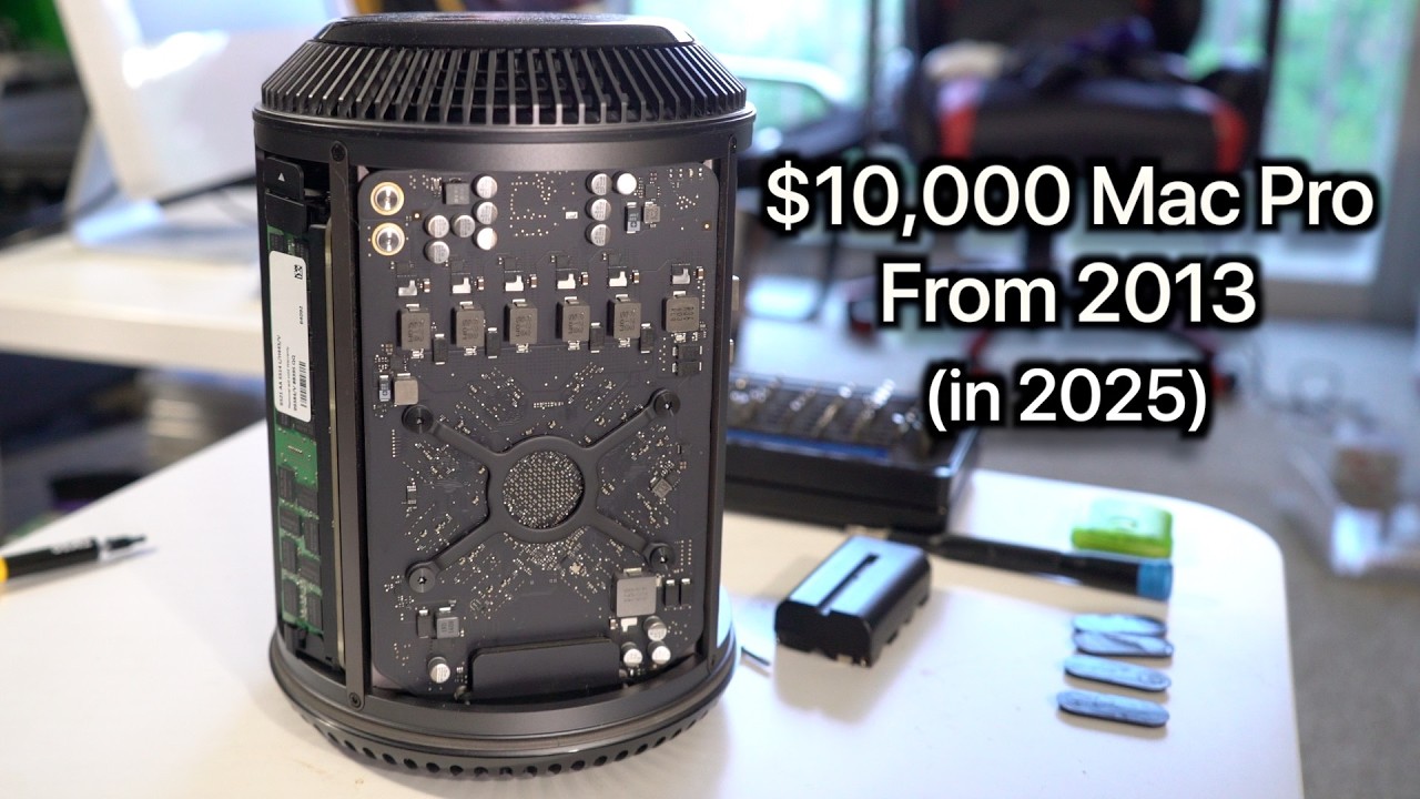 $10,000 Mac Pro from 2013 (in 2025) - YouTube