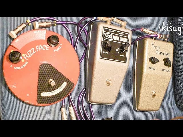 激レア】Tone Bender mk1.5 & Fuzz Face & Vox Tone Bender - YouTube