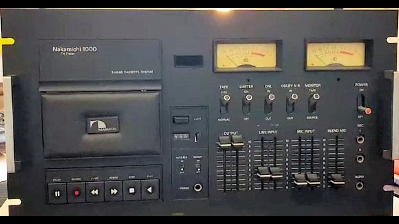 Nakamichi 1000 Tri-Tracer Troubleshooting! - YouTube