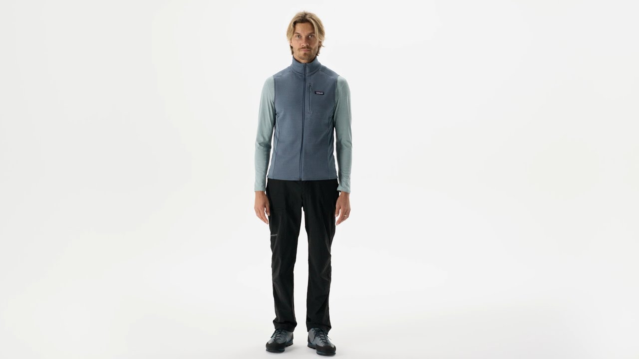 Patagonia® Men's R1® Vest - YouTube