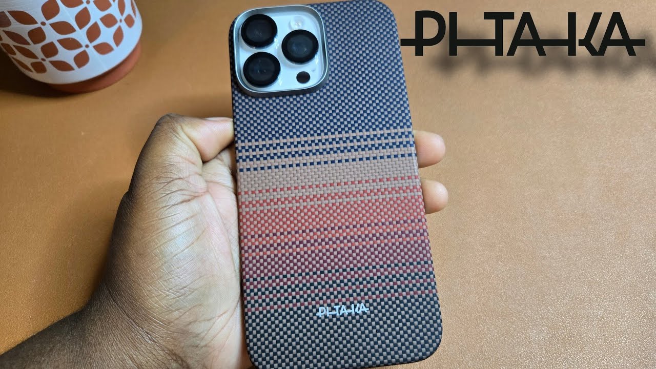 Pitaka Sunset Moonrise Tactile Woven Case for iPhone 16 Pro Max