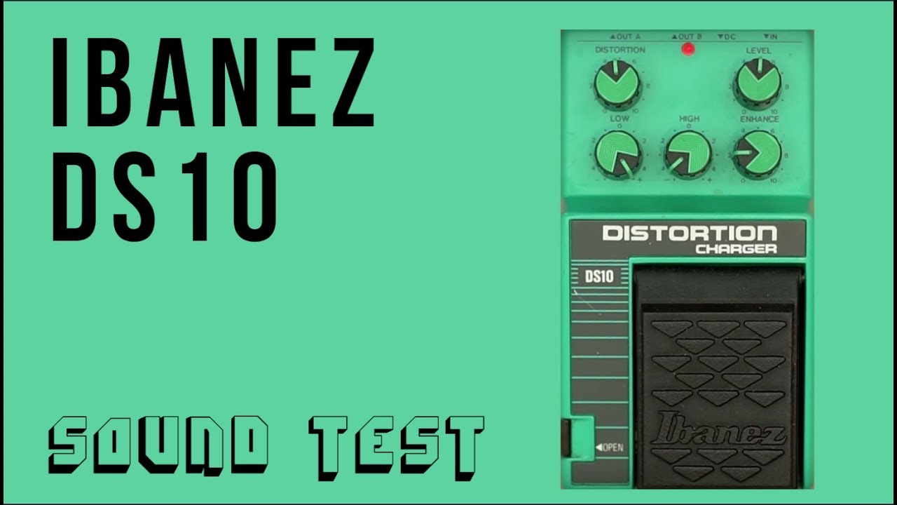 IBANEZ DS10 Distortion Charger (Review) - YouTube