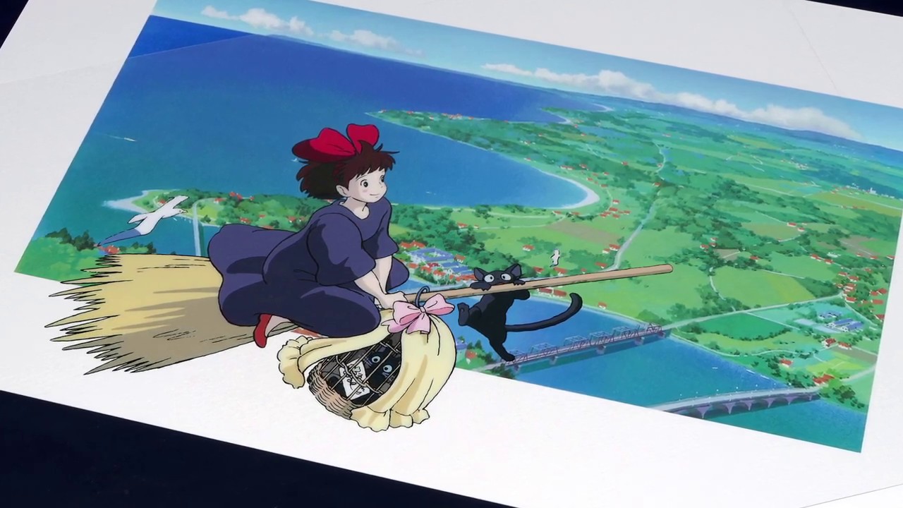魔女の宅急便」公開30周年記念商品、複製セル画「Cel Art Print From